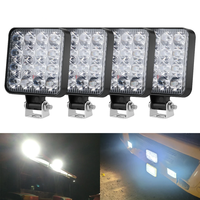48W LED Light Bar Work Light LED Running Lights Bar for Car Tractor Boat Truck 4X4 Spotlight WD SUV ATV Offroad LED Headlights