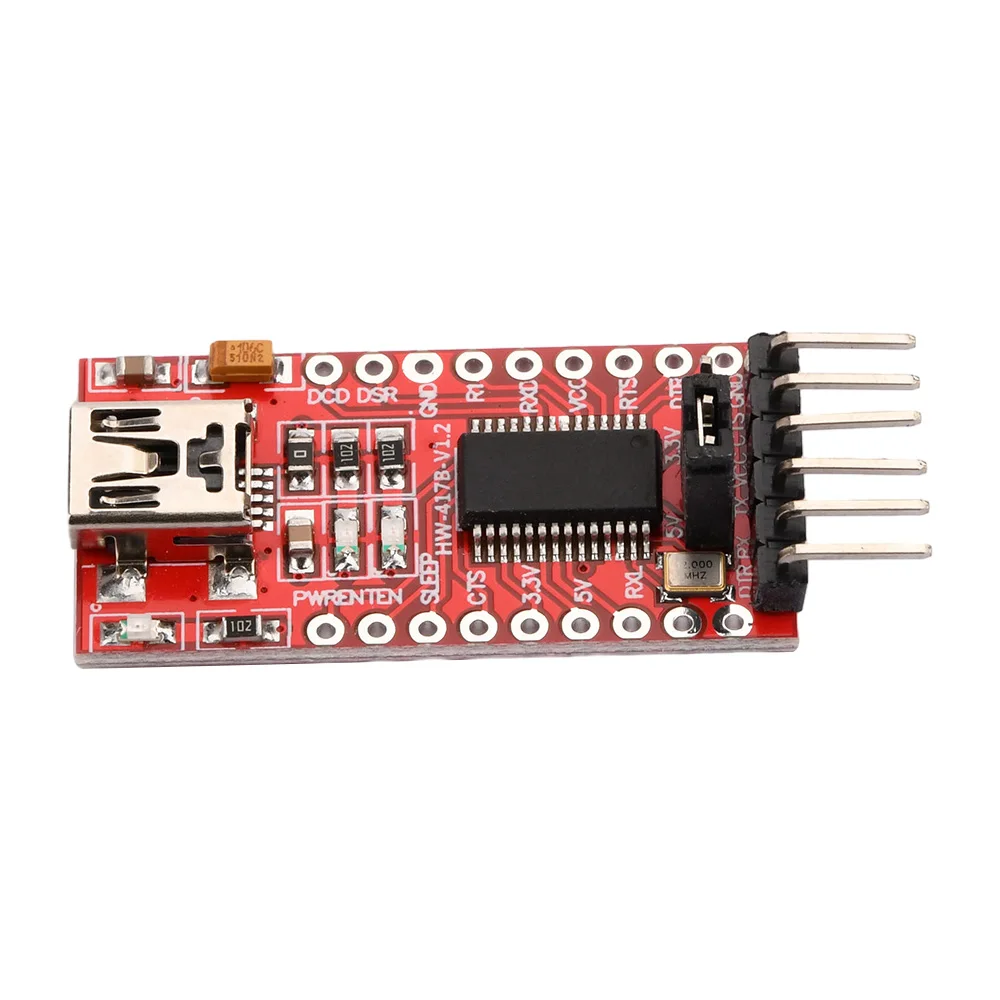 FT232RL FT232 FTDI USB 3.3V 5.5V to TTL Serial Adapter Module for Arduino FT232 Pro Mini Port USB TO TTL 232 Mini / Type-C USB