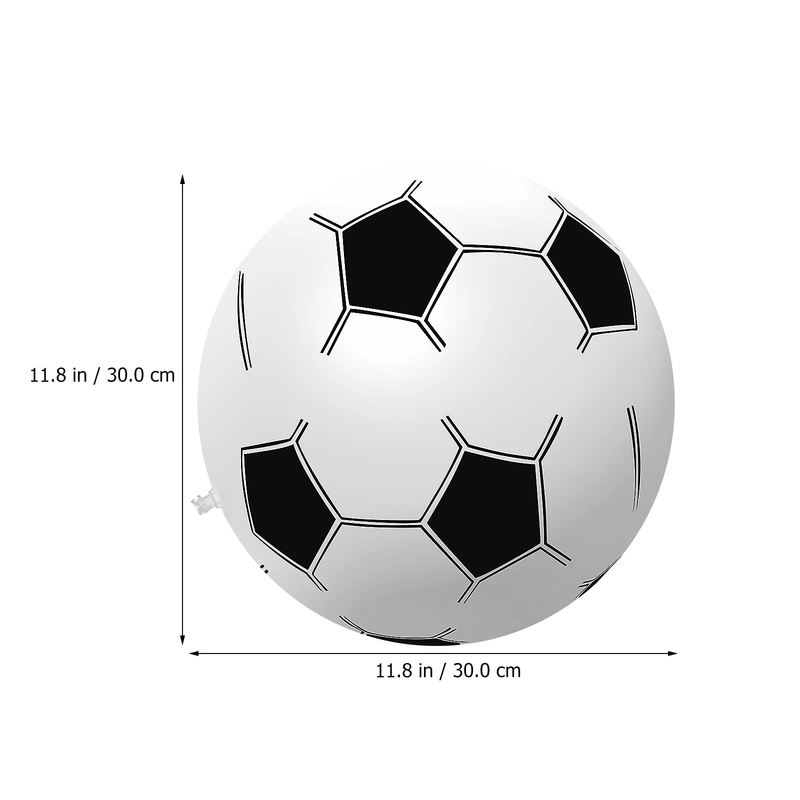 Ballon de Football Gonflable pour Enfant, Jouet d'Extérieur, Accessoires de ix, Aire de Jeux, Plage