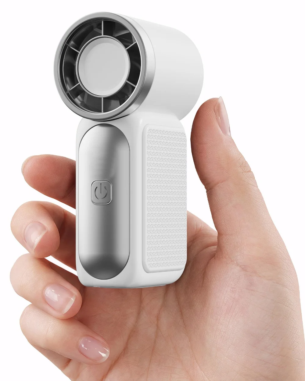 Mini Handheld Fan 5 Speeds High-Speed Portable Turbo Pocket Fan with LED Display USB Rechargeable for Outdoor Travel Fan Outdoor