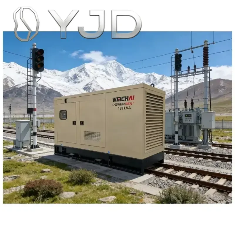 YJD 40kw 50kva 50 Kva Silent Type Open Frame Soundproof Electric Diesel Generator 50Hz 1800 RPM ATS Remote Control 400V