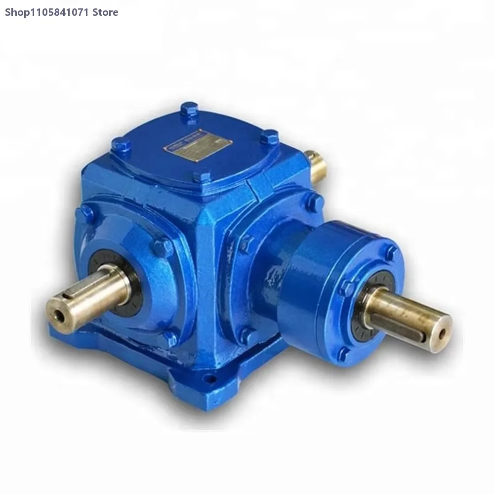 2:1 3:1 1:1 Right Angle Spiral Bevel Gearbox Three-Way Harmonic Gearbox for Z Series Power Transmission