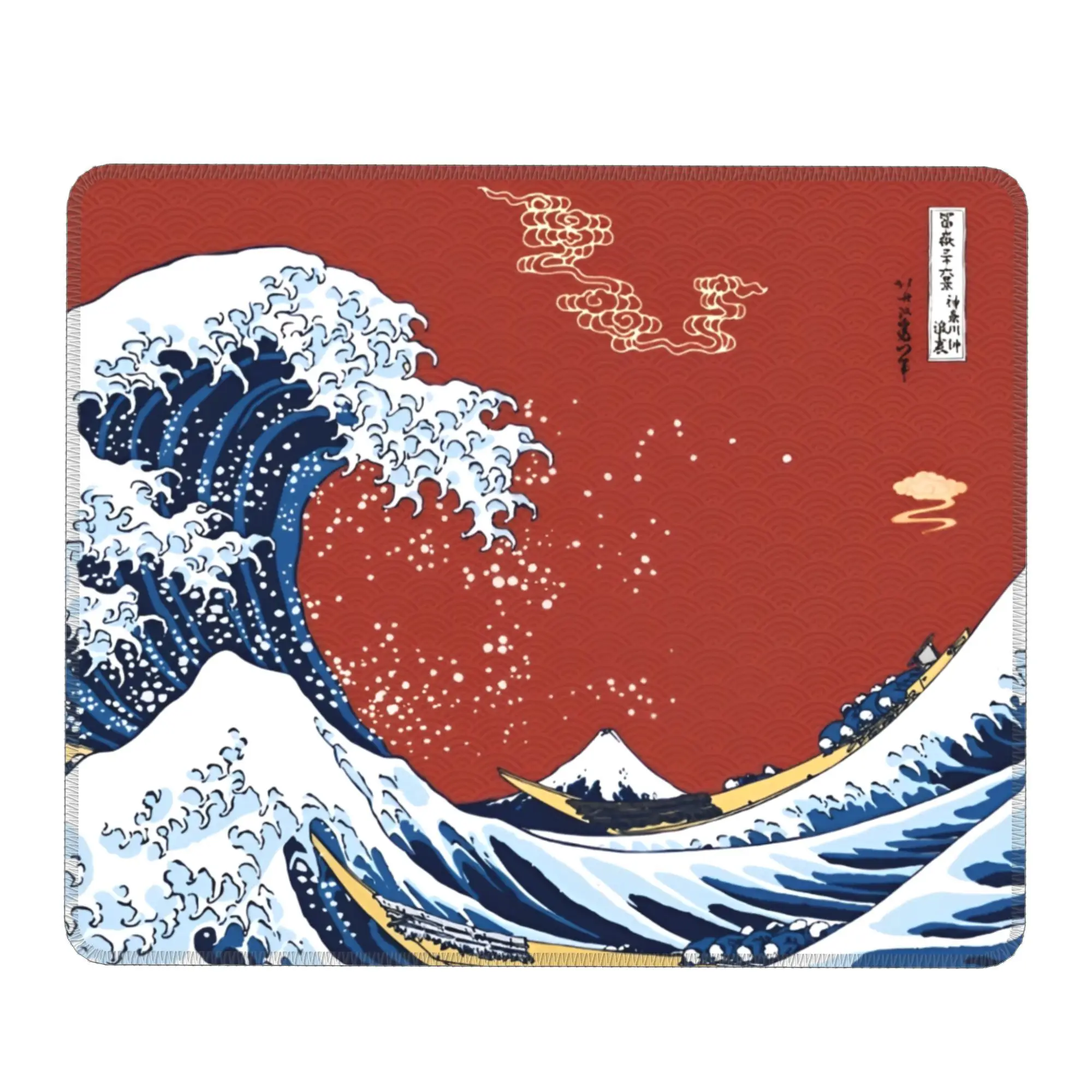 

The Great Wave of Kanagawa (9) Mouse Pad Comfort Mousepad Gaming Accessories For Office Home Computer Design Vintage Mouse Mats