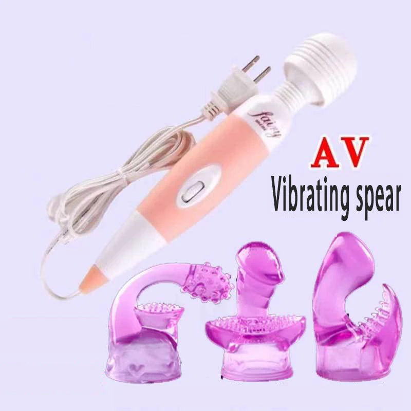 G-spot Stimulate Vibrator Head Cover Erotic Accessories Magic Wand Attachment Silicone AV Rod Head Cap Adult Sex Toys for Women view 2