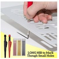 Professional Solid Mechanical Pencil Wood Floor Precise Marking Drawing Tool Widely Used Carpentry Marking Scriber Pencil
