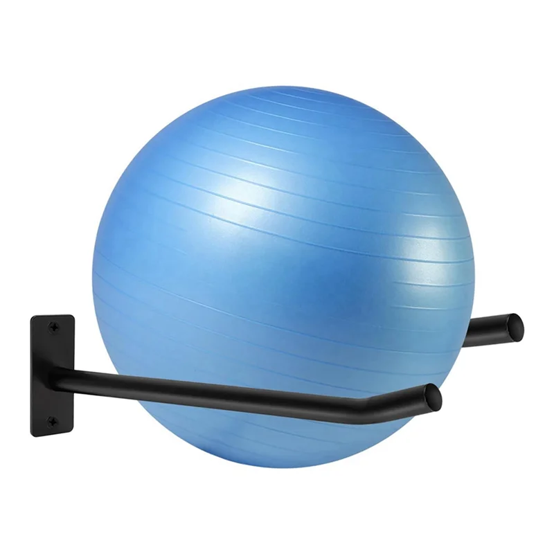 6X Medizinballhalter, Übungsball-Wandregal für Fitnessstudio, Garage, Aufbewahrung, Yoga-Ball, für Yoga-Ball/Stabilitätsball/Basketball