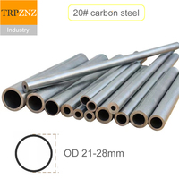 20# Carbon steel steel tube hollow round pipe  OD 21mm 22mm 25mm 28mm polishing Water pipe