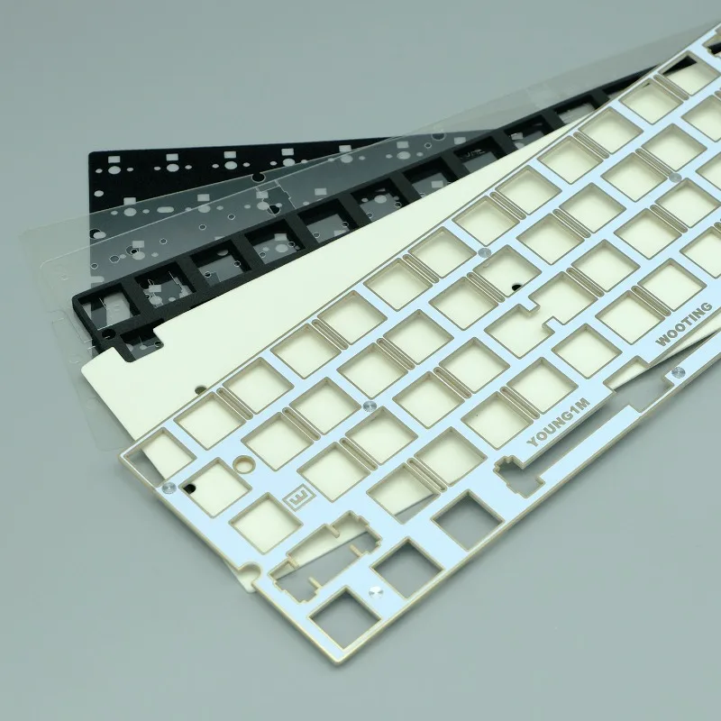 Płytka pozycjonująca do klawiatury mechanicznej Wooting60HE Hollow Shell Sound Package z niestandardowymi przełącznikami magnetycznymi, akcesoria do klawiatur mechanicznych
