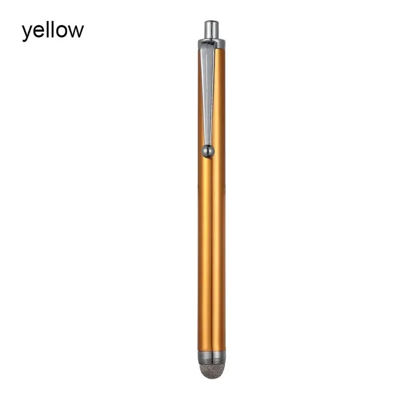 New Mesh Micro Fibre Stylus Metal Touch Screen Capacitive pen For Smart CellPhone Tablet PC