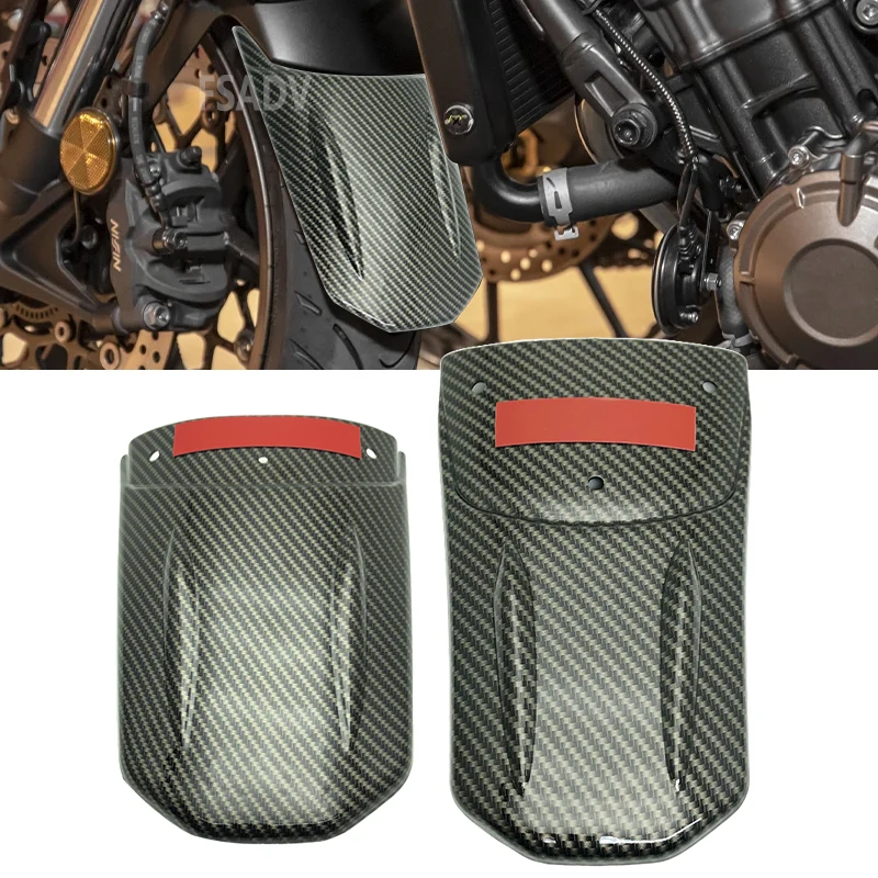 For Honda CB650R CBR650R Front&Rear Mudguard Fender Rear Extender Extension CB 650R CBR 650R CB650 R 2019-2023 2021 2022