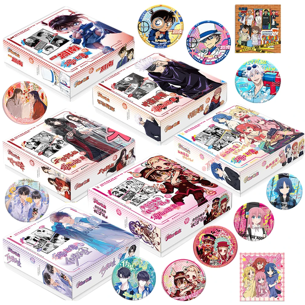 اليابان أنيمي الطرفية الكرتون الهدايا صندوق تأثيري بطاقات شارات جميلة حامل الشكل المرجعية مكتب زخرفة هدية عيد ميلاد رائعة