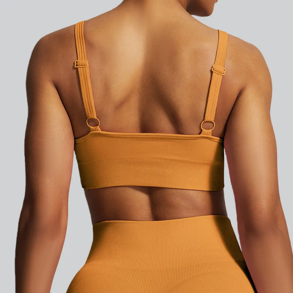 سلس اليوغا الصدرية النساء للصدمات حزام قابل للتعديل رياضة حمالات الصدر ملابس داخلية رياضية الصالة الرياضية تجريب اللياقة البدنية رفع سترة رياضية اليوغا