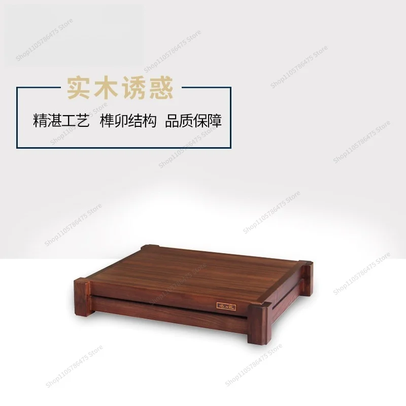 For Audio Equipment Rack, Walnut Single-layer Rack, Fever Professional Solid Wood Audio Cabinet.