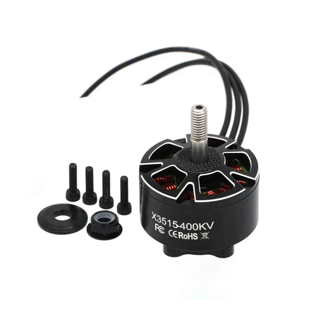 UAngel 3515 X3515 400kv 580kv 700kv Brushless Motor For Outrunner Multirotor Quadcopter More Stable RC FPV Drone Parts(4pcs)