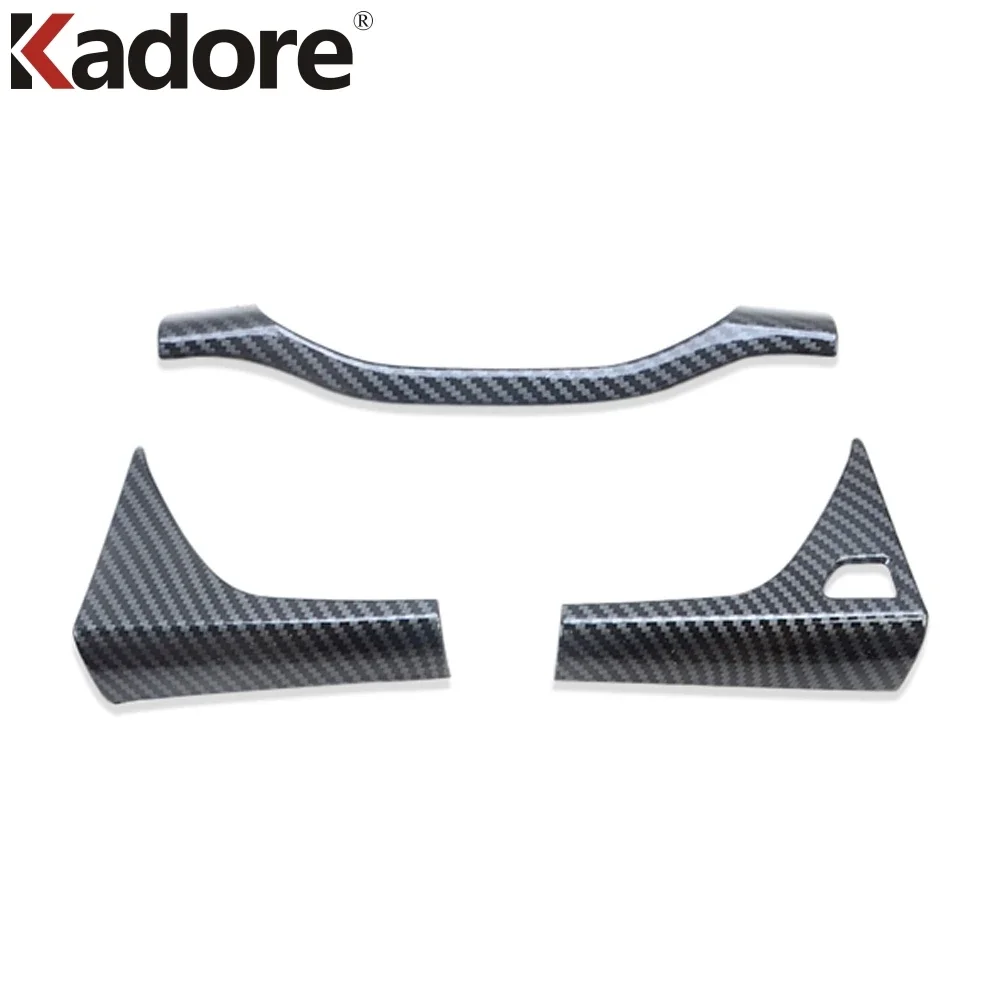 For Audi Q5 2018 2019 2020 2021 2022 2023 2024 Front Center Control Dashboard Stripe Cover Trim Car Sticker Interior Accessories