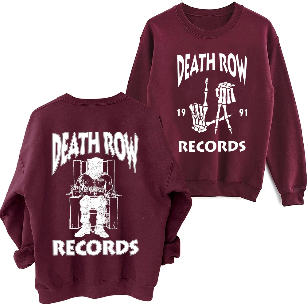 Death Row Records Album Merch Hoodie Snoop Dogg Sweatshirts Hoodies Snoop Dogg Tops Oversized Fans Gift Unisex (Us Size)