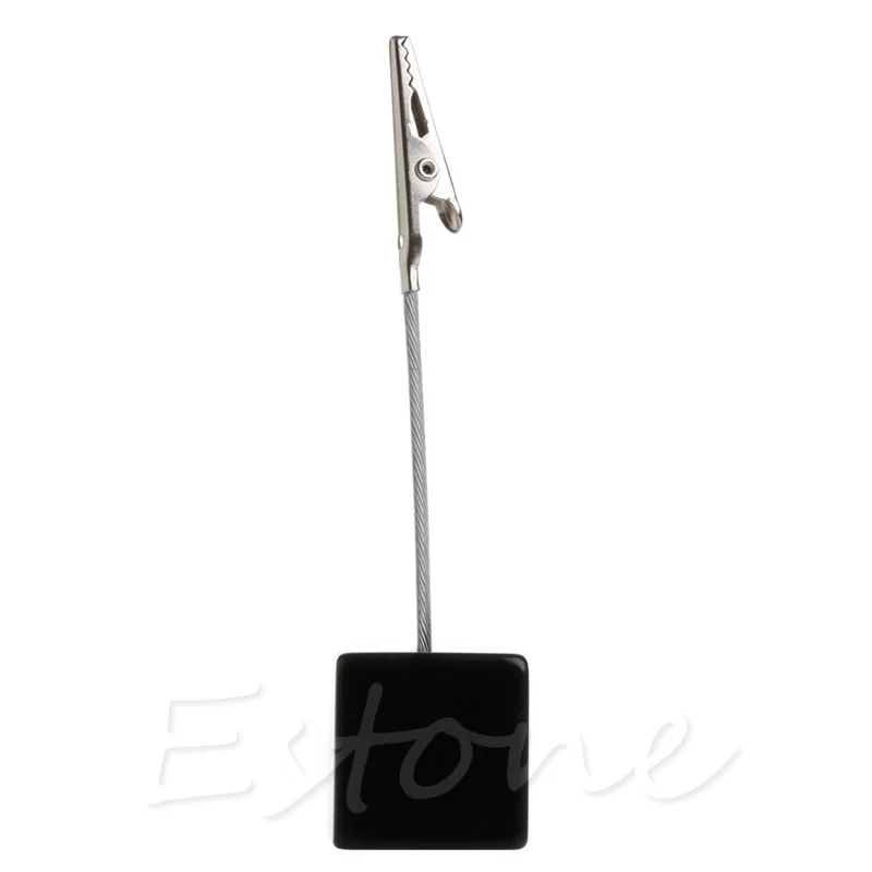 Cube Wire Place Desk Card Picture Memo Note Photo Table Number Clip Holder 1Pc Drop Shipping