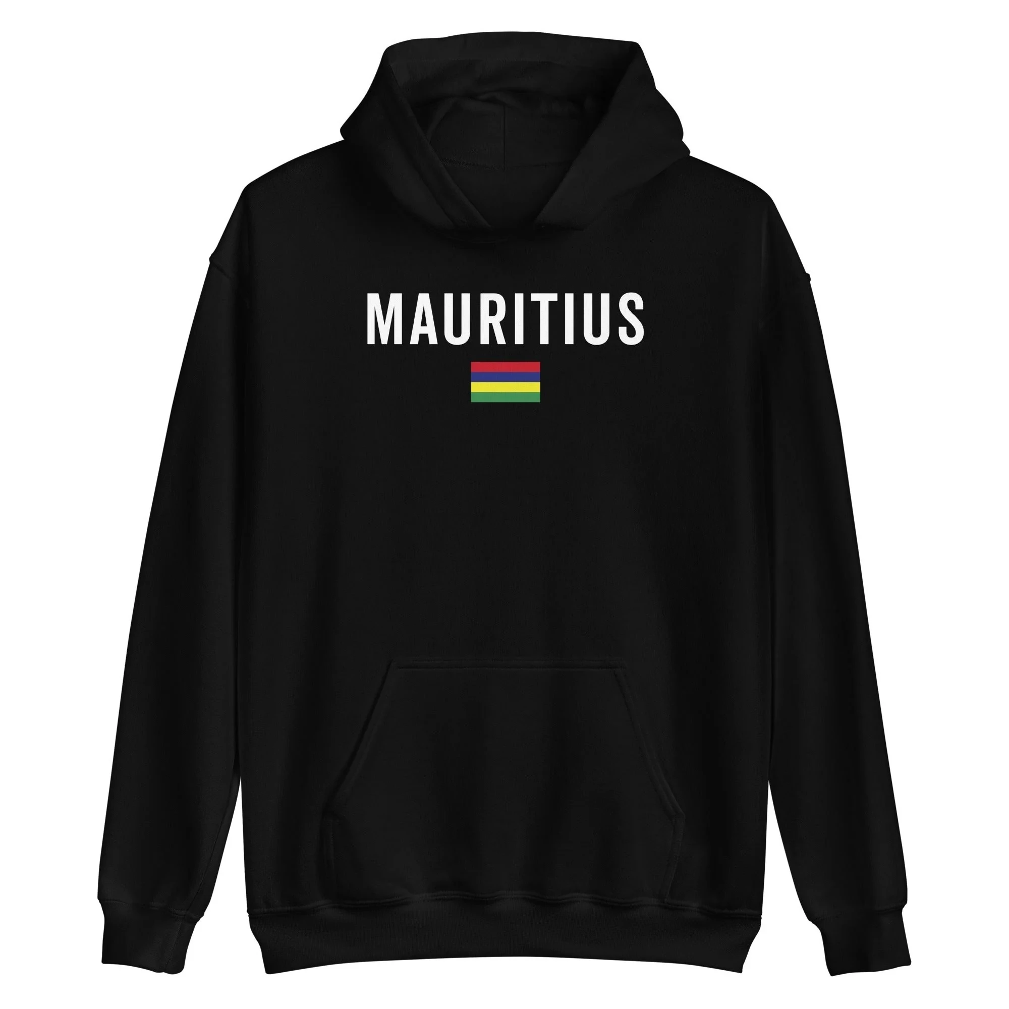 

Mauritius Flag Hoodie Men's and Women's Long Sleeve Sweatshirt Pullover Sportswear Men Clothing Y2k Top Retro Hip Hop Streetwear