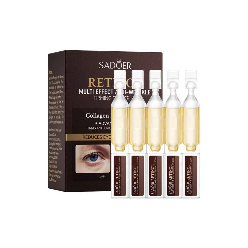 

Retinol Eye Serum Anti Wrinkle Firming Lifting Reduce Dark Circles Eye Bags Puffiness Moisturizing Whitening Skin Care Products
