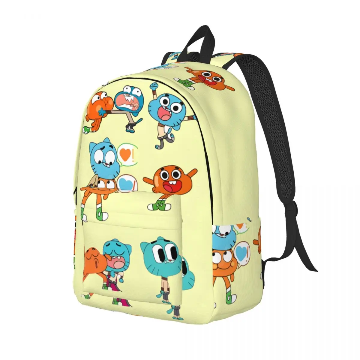 Children\'s Bags Cartoon Zipper Closure Gumball Grils Birthday Gift Lightweight Daypack Travel