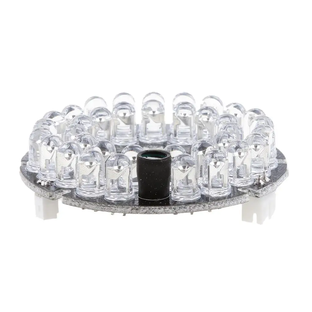 36 Infrared LED Module Illuminated Lamp Board Replacement Dome Type for IR Lights for Camera