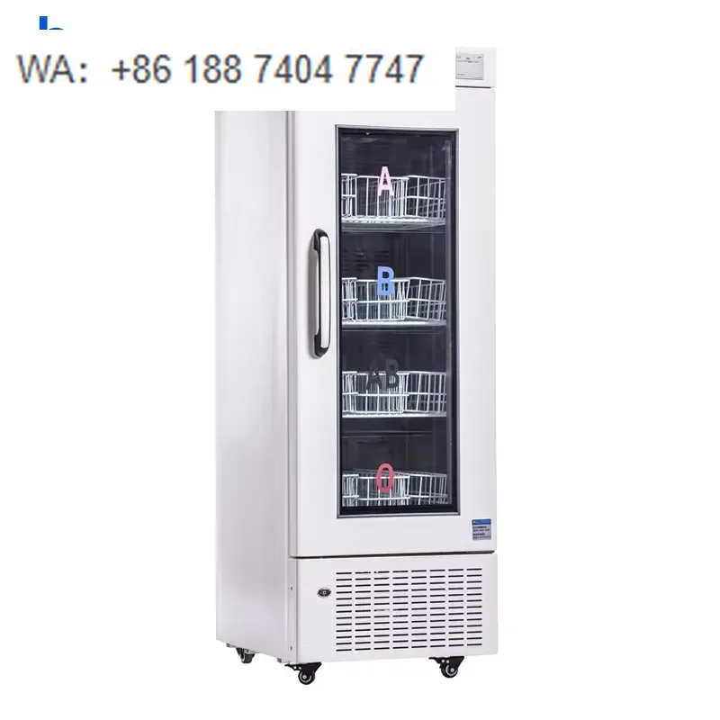 for Laboao 4 Degree 208L Bank Refrigerator LBC-4V208 Laboratory Low Temperature Freezer Stainless Steel Forced-Air