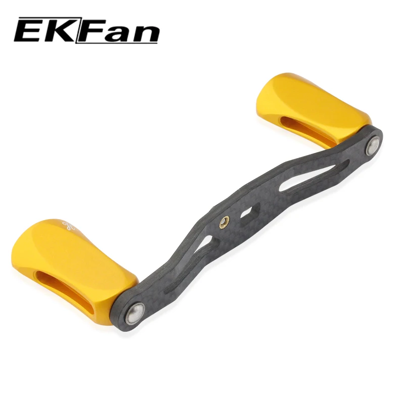 EKFAN Carbon Fiber Fishing Reel Handle Aluminum Alloy Knob  Suitable For SHI &DAI Fishing Tool Tackle Accessories