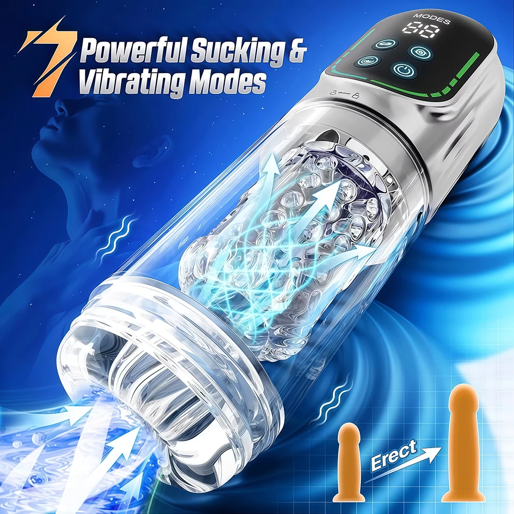 Automatic Masturbation Cup For Men With Thrusting And Rotation_voghion.com