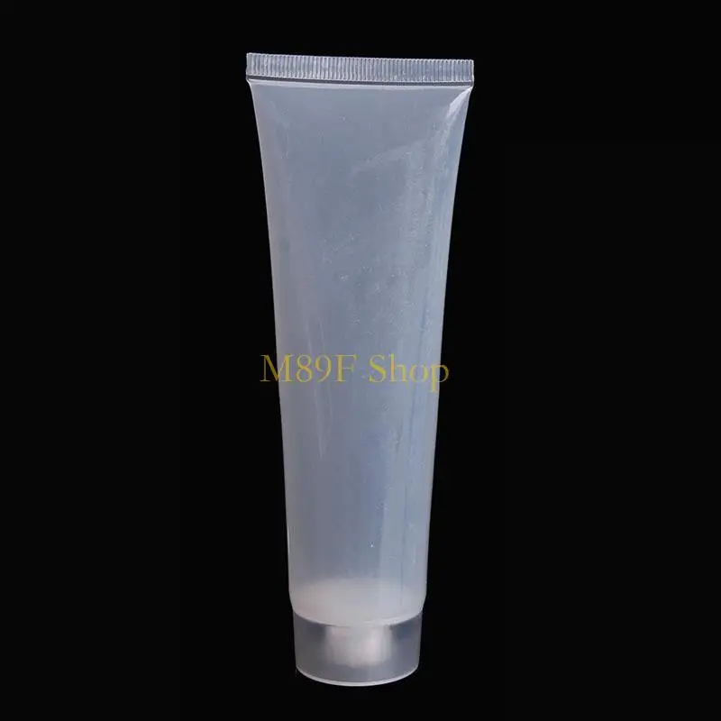 M89F 1pc Polish Empty Clear Tube Cosmetic Cream Lotion Container Makeup Bottle New