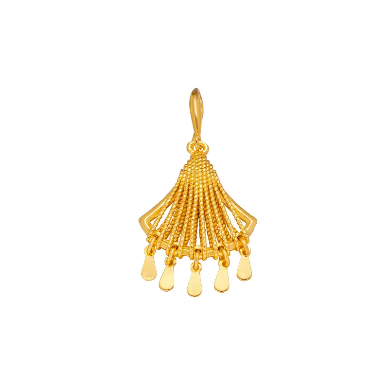 Bohemian Style 18 K Golden Peacock  Tassel Earrings Long Earring Wedding Ball Birthday Fine Jewelry Gifts Not Fade