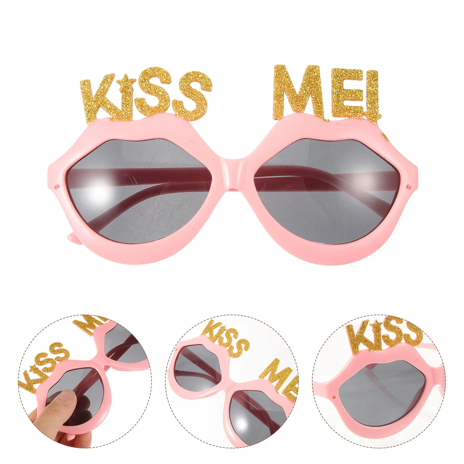 

Lip Shaped Funny Eyeglasses Party Sunglasses Photo Booth Props Unique Cosplay Accessories Fashionable Dance Performance Decor