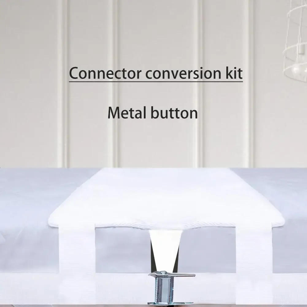 Bed Bridge Mattress Connector Memory Foam Filler Pad Two Single Mattresses Connector Conversion Kit For Family And Hotel