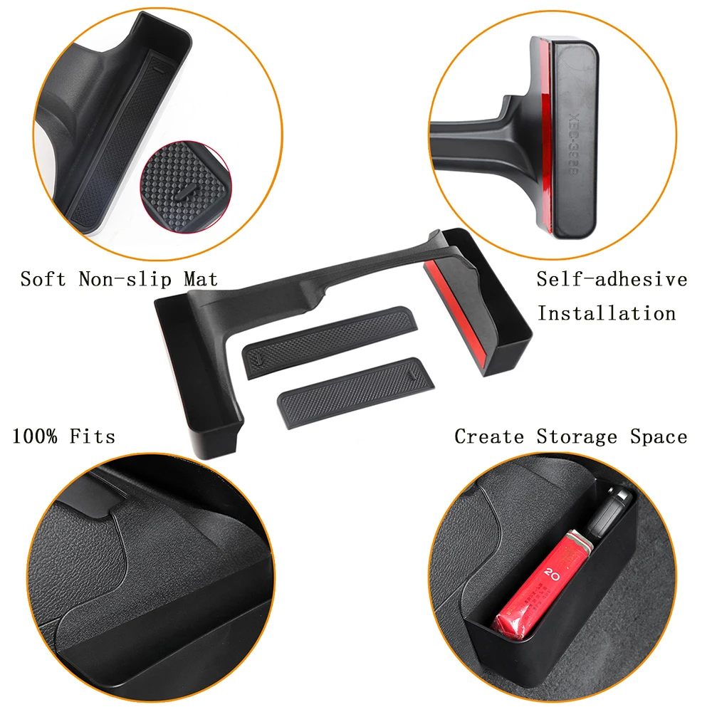 Gear Shift Storage Box Tray Armrest Hanging Organizer for Jeep Wrangler JL Gladiator JT 2018-2026 4-Doors Interior Accessories