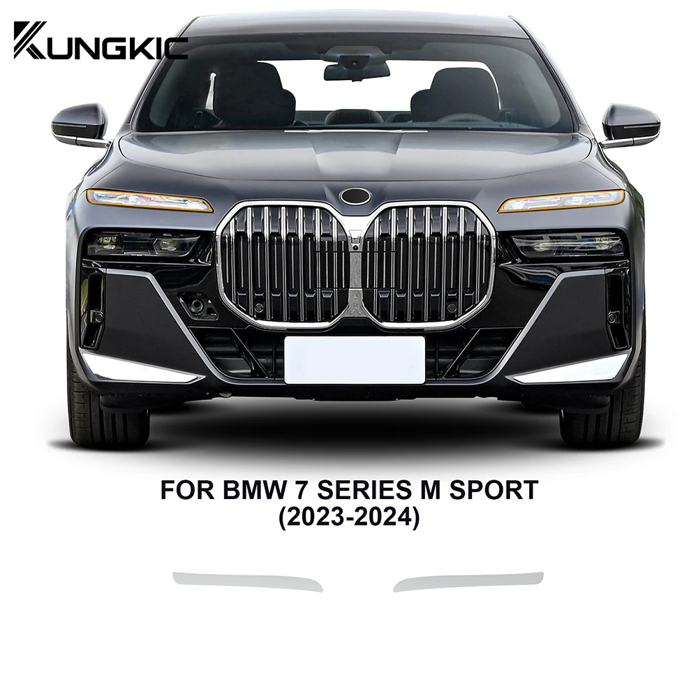 

for BMW 7 Series G70 M Sport 2023 2024 Headlight Rearview 8.5mil Pre Cut Paint Protection Film TPU PPF Transparent Anti-scratch