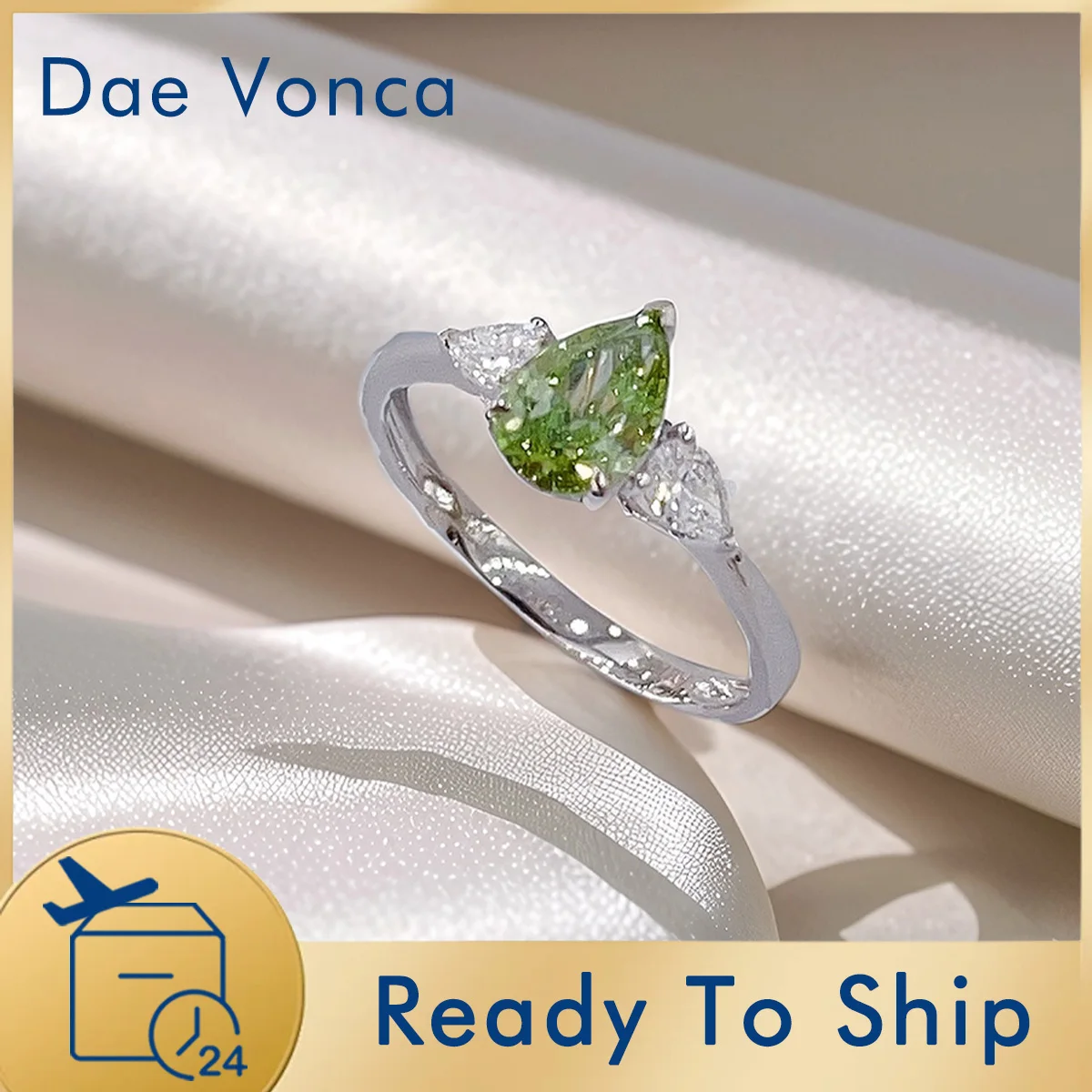 

Классическое кольцо с тремя зелеными бриллиантами грушевидной огранки из 18-каратного белого золота. Кольца для помолвки с выращенными в лаборатории бриллиантами грушевидной формы для женщин.