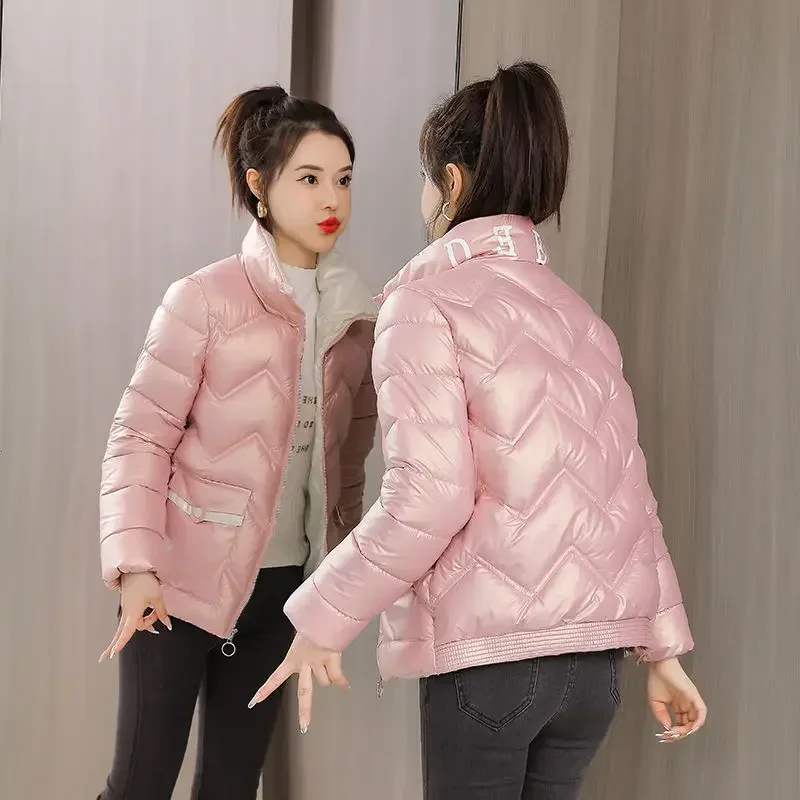 Woman Coat Zip-up Duck Down Jackets for Women Quilted Padded Thick Padding Hot Casual Winter Models Korean Style Clothing Cold