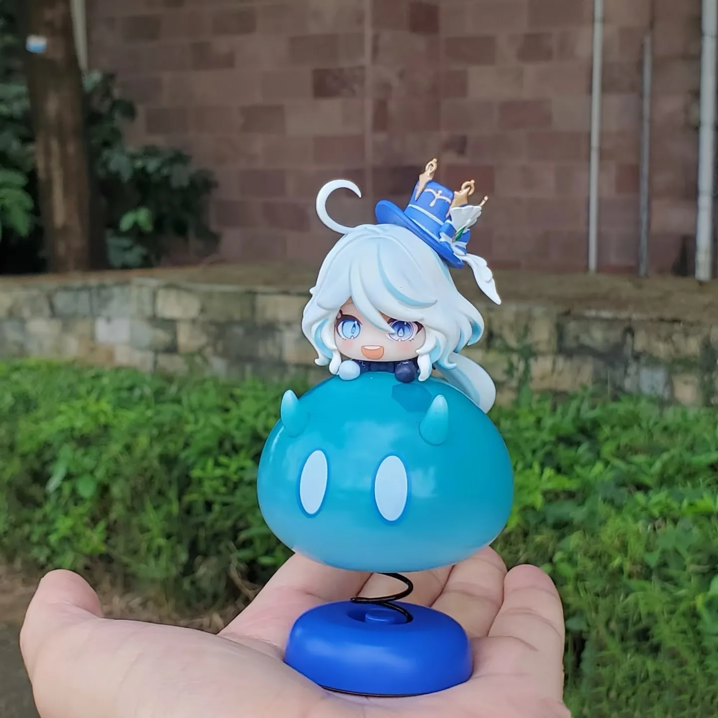 11,5 cm Gott des Wassers Q Version Furina Focalors Genshin Impact Animation Peripherie Cartoon Figur Sammlung Dekoration Spielzeug Geschenke