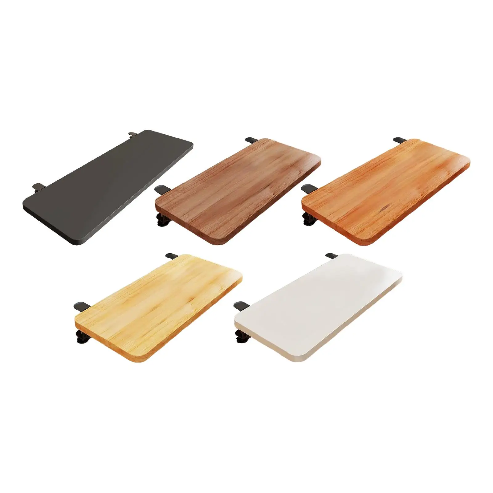Desk Extender Shelf Board, Practical for Office, Foldable Desktop Extension Board, Desk Extender Tray, Keyboard Tray