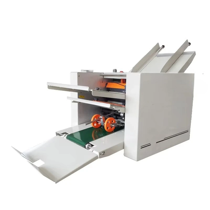 Factory direct sales efficient ZE-8B/4 desktop automatic folding machine for folding manuals, flyers, brochures