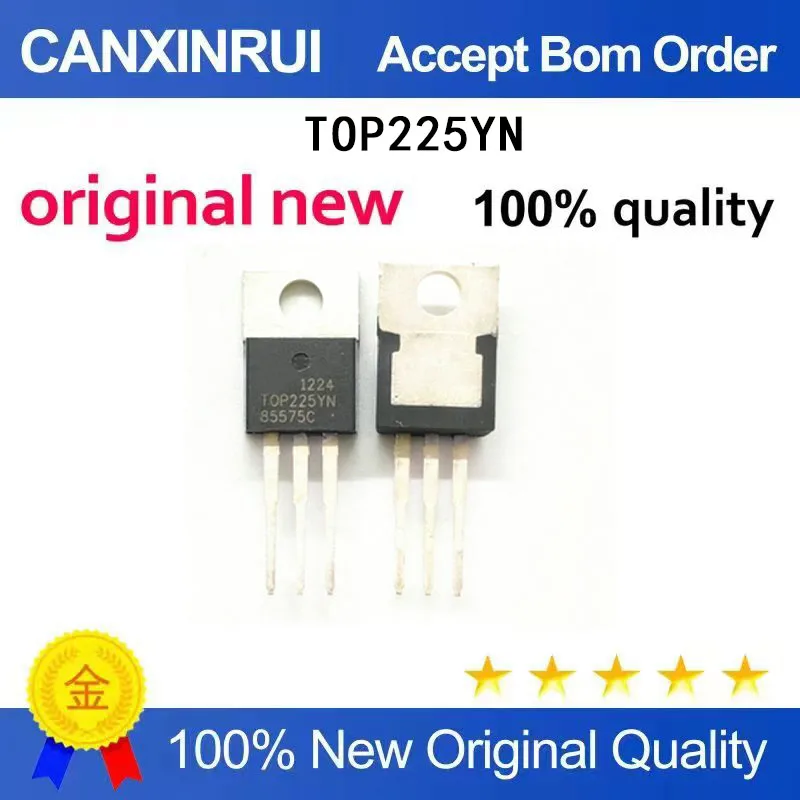 

(5-100 Pieces) Brand new original TOP225YN T0P225YN direct insertion TO-220 power management IC spot chip