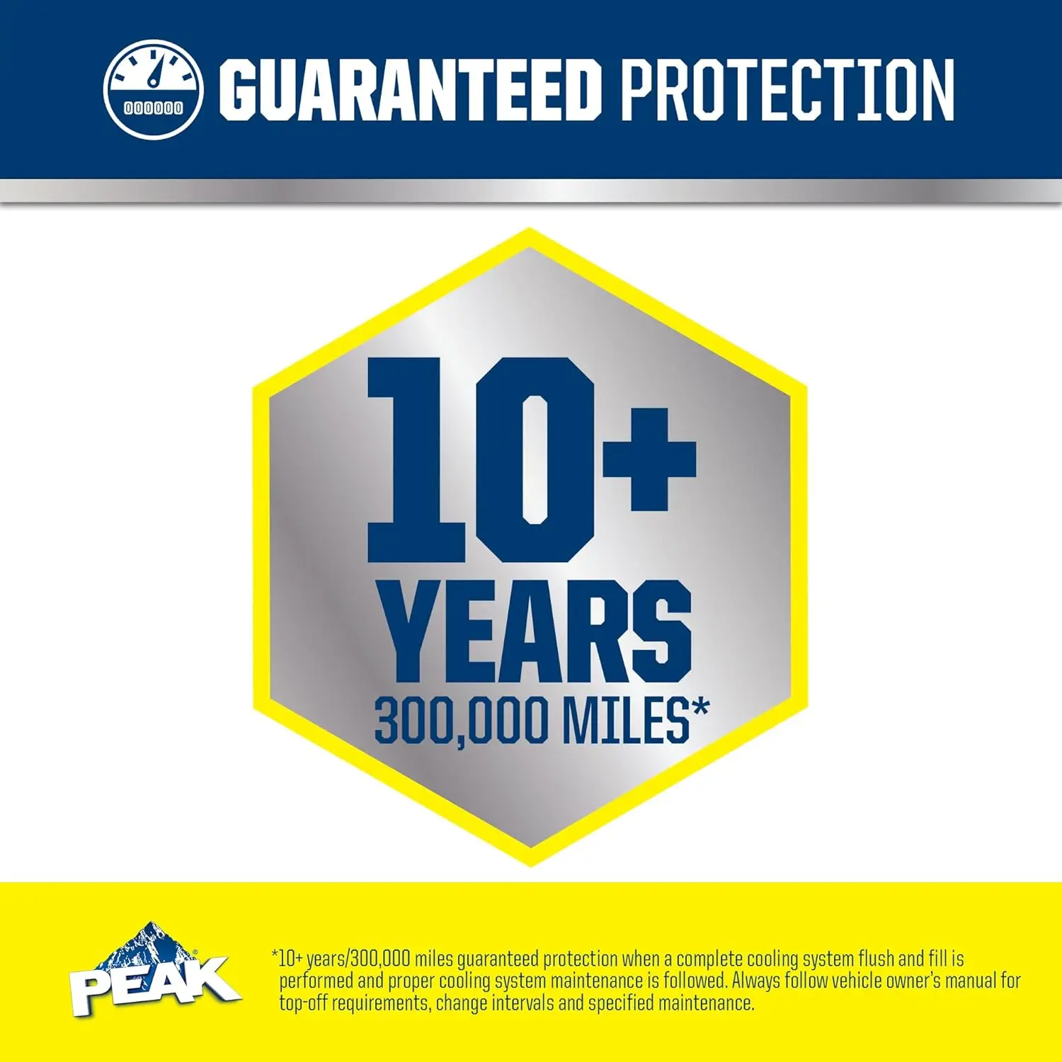 مضاد تجمد مبرد المحرك يدوم طويلاً - جميع أنظمة التبريد، الاستخدام الدائري لمدة عام - جالون واحد