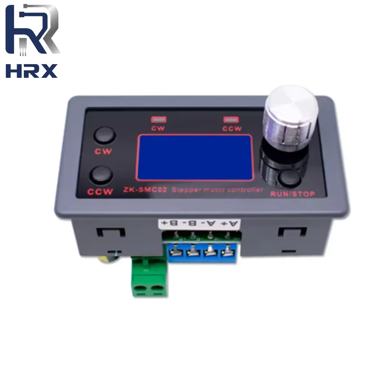 

ZK-SMC02 Drive integrated 42 57 stepper motor forward and reverse control driver angle pulse speed PLC serial port communication