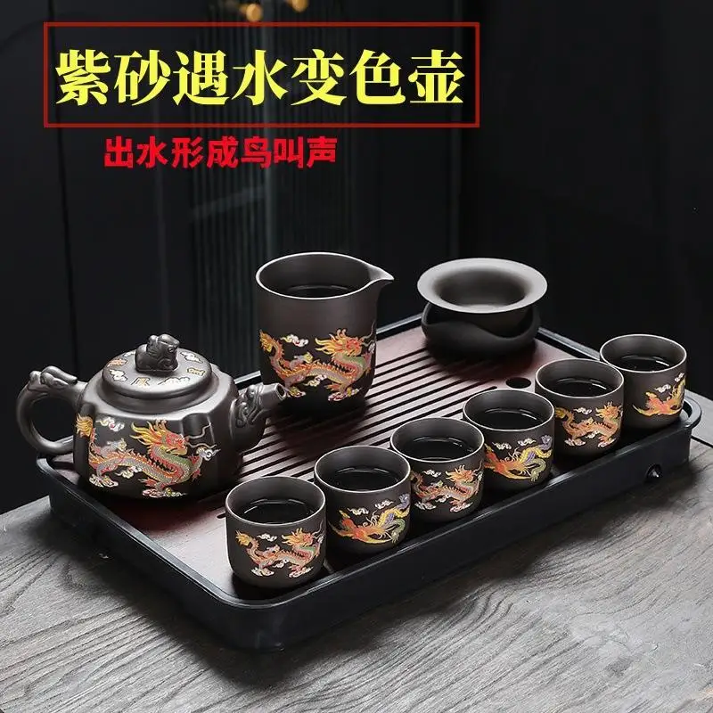 Accesorios para cuencos y ollas, tetera Matcha de porcelana, bandeja de cerámica Gaiwan, colador, hervidor, taza compacta, juego de té para ceremonia, infusor de viaje