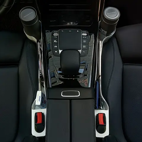 2 पैक कार फ्रंट और रियर सीट गैप कप होल्डर मल्टीफंक्शनल कार ऑर्गनाइज़र बॉक्स कार ऑर्गनाइज़िंग स्टोरेज इंटीरियर एक्सेसरीज़ के लिए 10 best sales माज़दा CX5 2018 सहायक उपकरण - №2