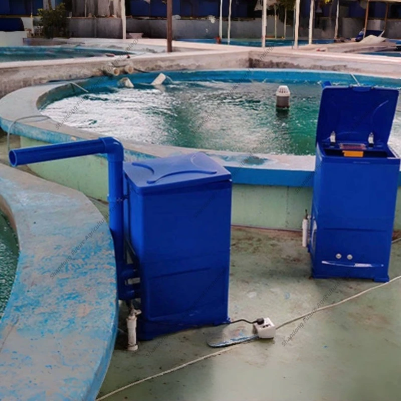 Large automatic fish feeding pond smart fish tank food tilapia farm outdoor