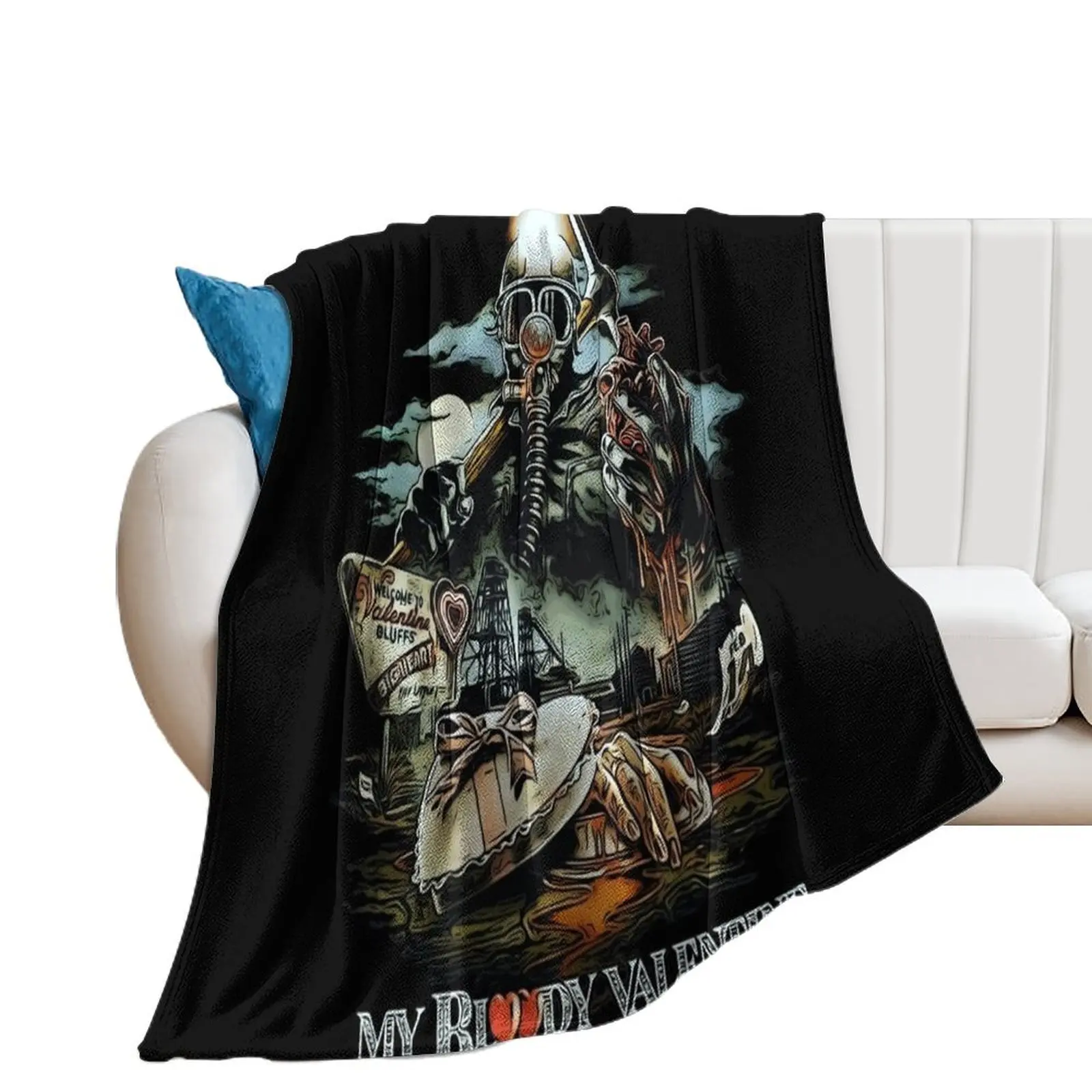 

My bloody Valentine Throw Blanket Luxury Throw Single Beautifuls Blankets