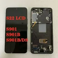120HZ Super AMOLED S22 LCD For Samsung S22 5G S901 S901B S901B/DS LCD Display Touch Screen Ditigitizer With Defect No Frame