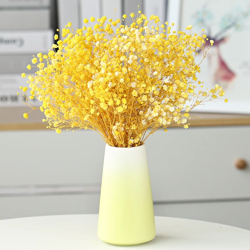

Nordic Dried Flower Art Vase Ceramic Flower Living Room Decoration Table Lily Flowers Hydroponic Container Tv Cabinet Decoration