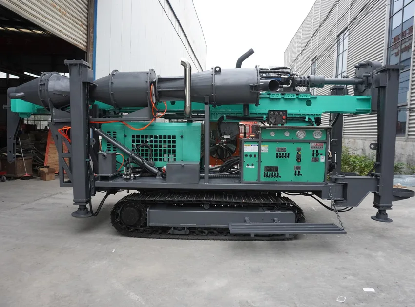 MWRC500 Essential Diesel Drilling Rig Machine New Engine Farm Piling Coal Sampling Pump Reverse Circulation Gearbox 1200mm Used