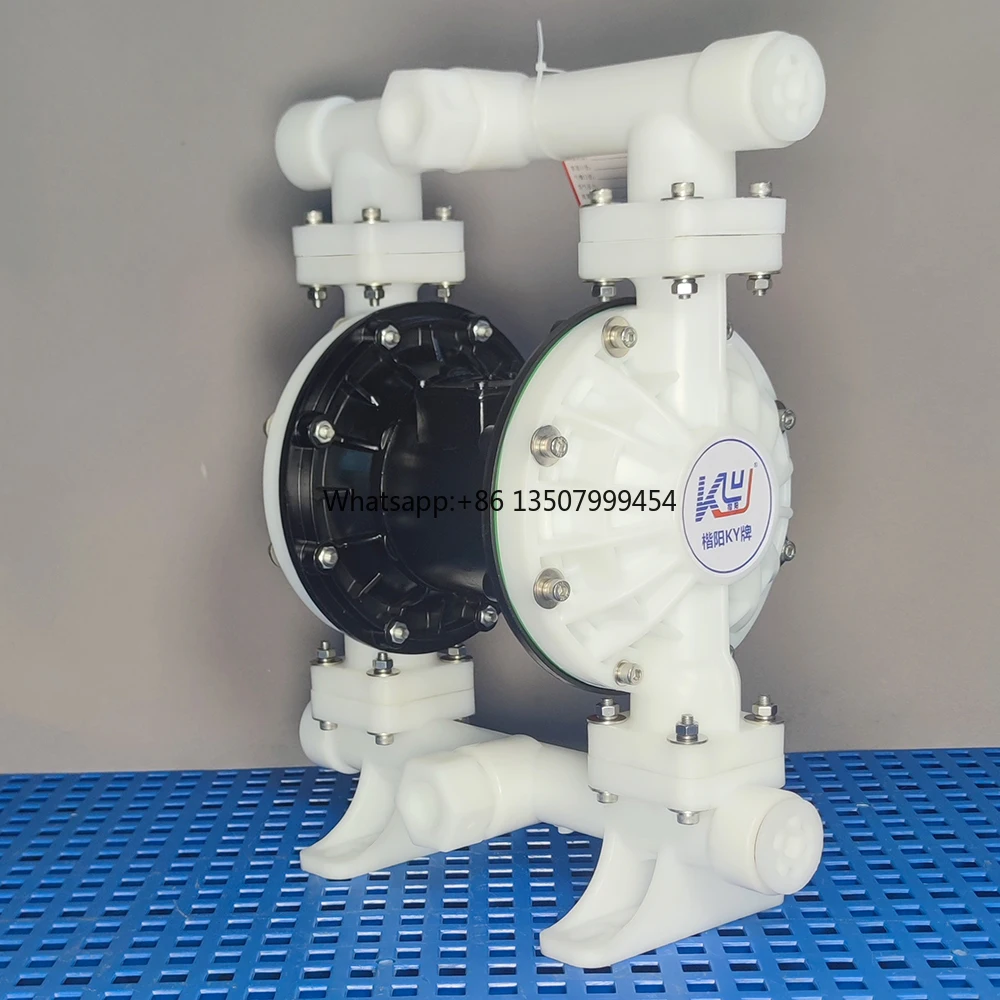 

KYQ25LSSSS Kaiyang Pneumatic Water Diaphragm Pump Low Pressure OEM Automotive Industry Transport Mud Pulp Ceramic Raw Clean